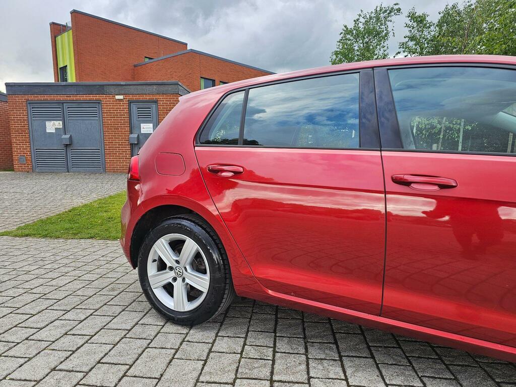 Volkswagen Golf 1.4 Tsi Bluemotion Tech Match Dsg Euro 6 Ss HF65VYY Red #2