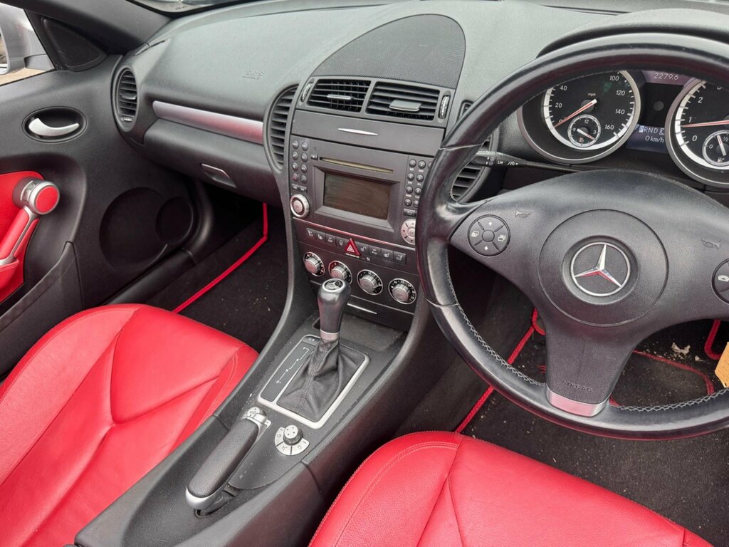 Mercedes-Benz SLK 1.8 Slk200k Tiptronic Euro 4 Silver #17