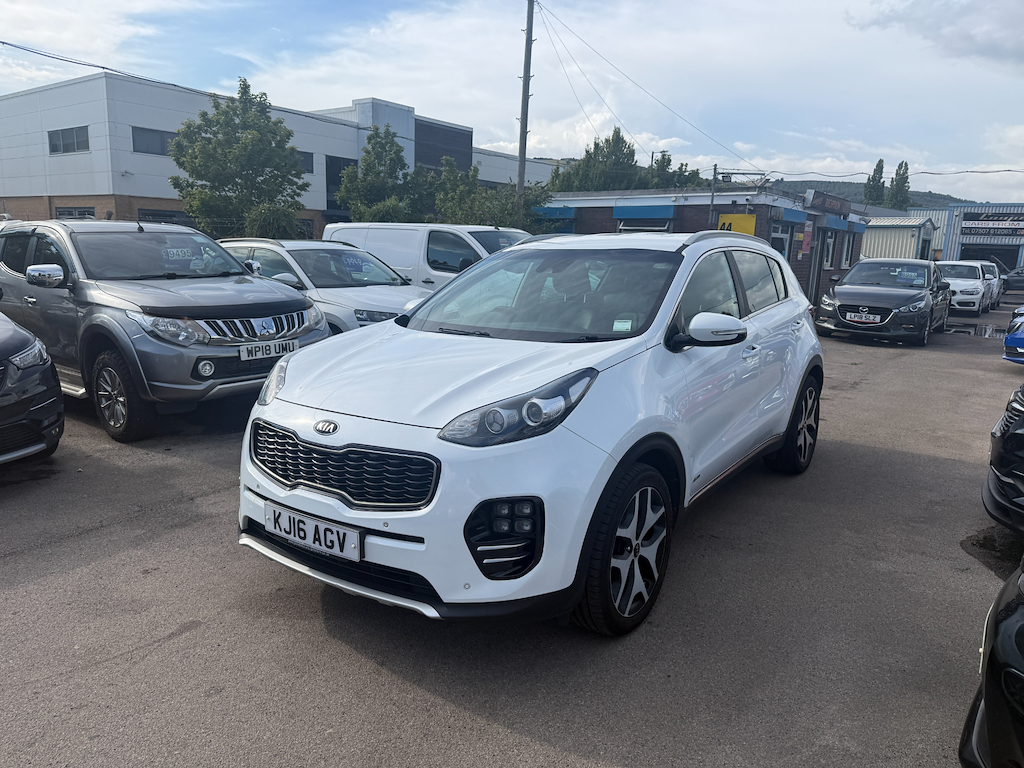 Kia Sportage 1.6 T-gdi Gt-line Suv Awd Euro 6 Red #3