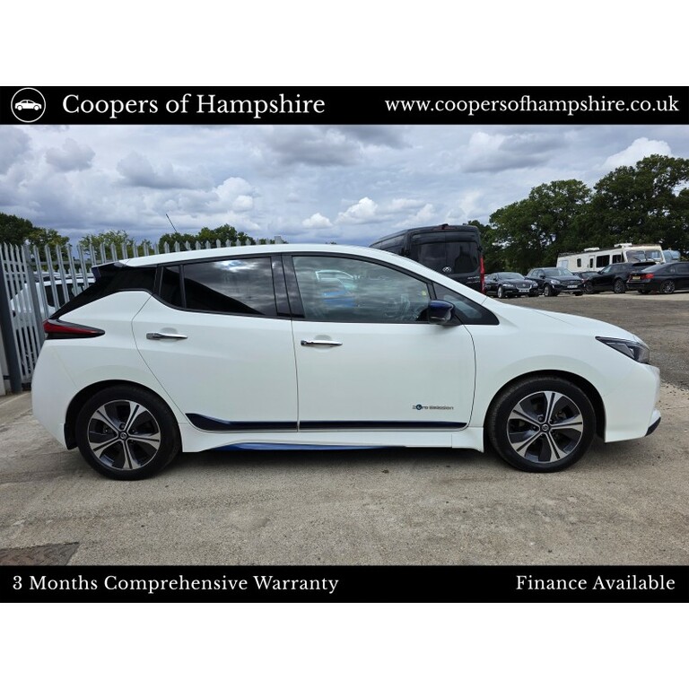 Nissan Leaf Tekna BT18CVK White #3