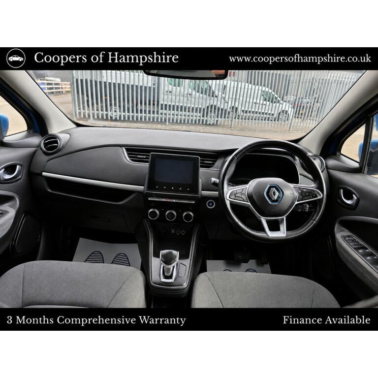 Renault Zoe Electric Blue