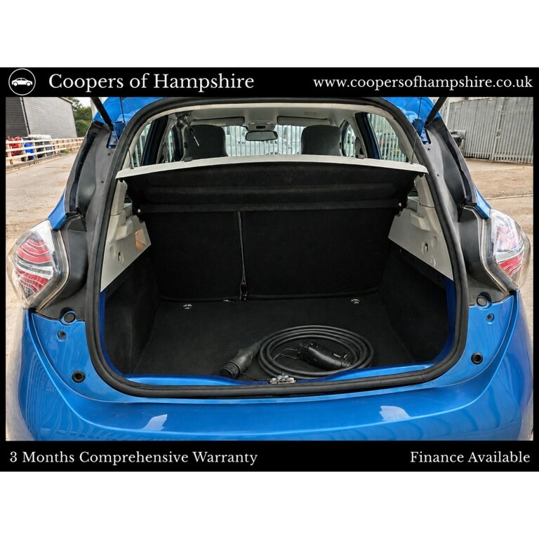 Renault Zoe Electric Blue #4