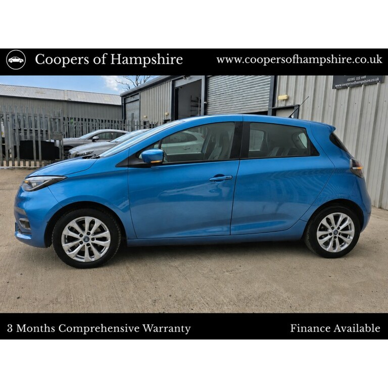 Renault Zoe Electric Blue #3