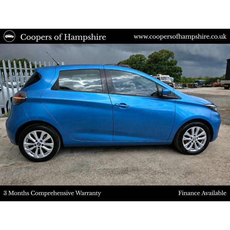 Renault Zoe Electric Blue #2