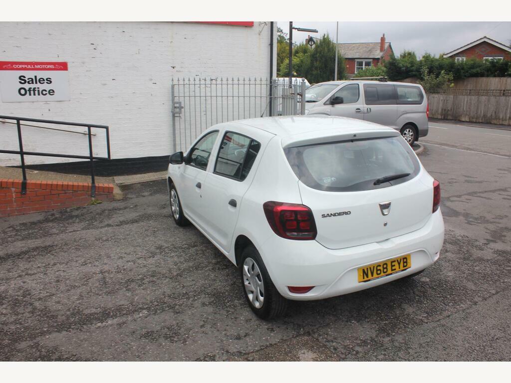 Dacia Sandero 1.0 Sce Essential Euro 6 White #4