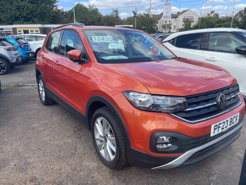 Volkswagen T-Cross 1.0 Tsi Se Suv Orange