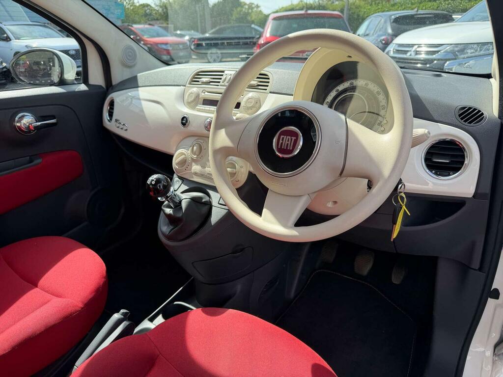 Fiat 500 Hatchback 1.2 Pop Euro 4 201212 AX12HJV White #3
