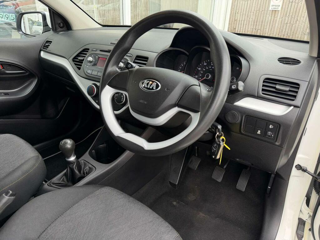 Kia Picanto 1.0 1 Euro 5 KX63XTO White #3