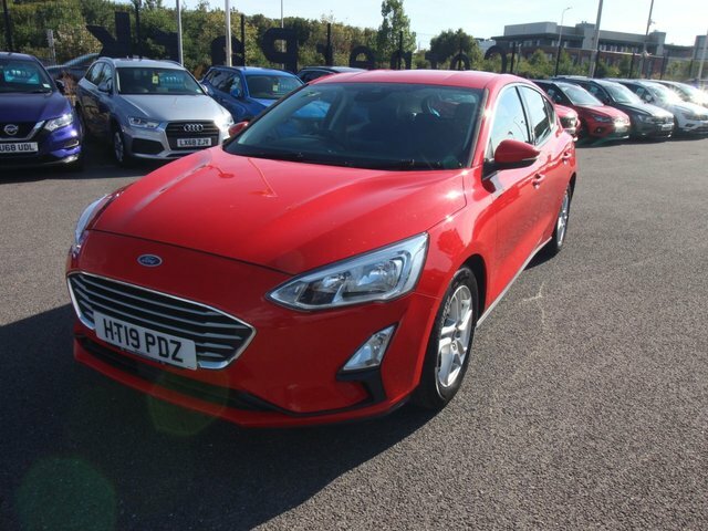 Ford Focus 1.5 Ecoblue Zetec Hatchback Euro HT19PDZ Red #3
