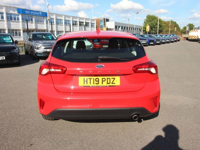 Ford Focus 1.5 Ecoblue Zetec Hatchback Euro HT19PDZ Red #6
