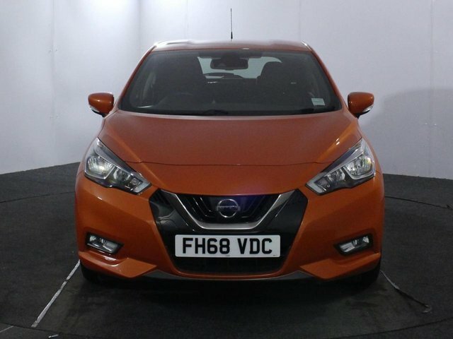 Nissan Micra 1.0 Ig Acenta Hatchback Euro 6 Orange #2