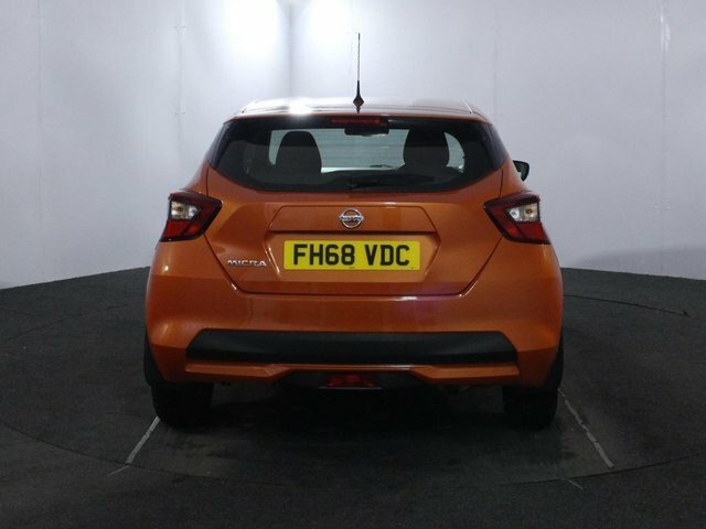 Nissan Micra 1.0 Ig Acenta Hatchback Euro 6 Orange #6