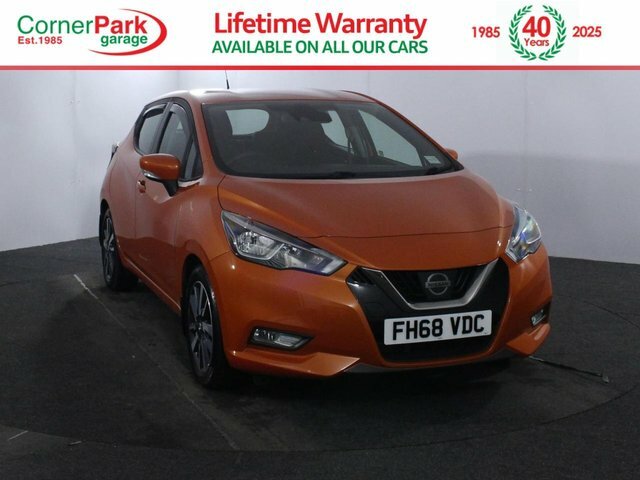 Nissan Micra 1.0 Ig Acenta Hatchback Euro 6 Orange