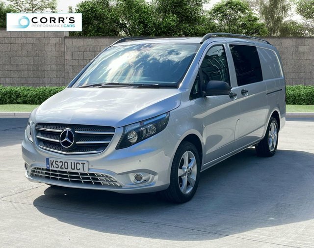 Mercedes-Benz Vito 2.1 116 Cdi Premium Crew Van Double Cab Silver #6