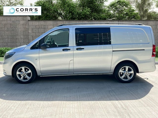 Mercedes-Benz Vito 2.1 116 Cdi Premium Crew Van Double Cab Silver #5