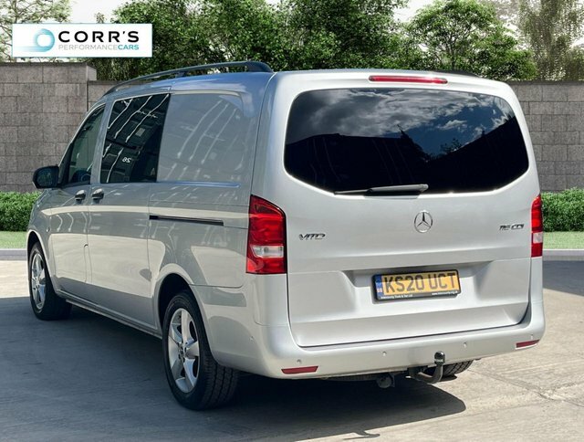 Mercedes-Benz Vito 2.1 116 Cdi Premium Crew Van Double Cab Silver #4