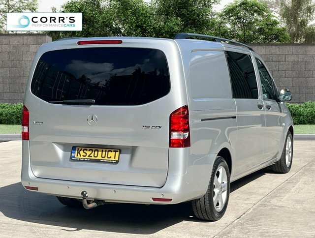 Mercedes-Benz Vito 2.1 116 Cdi Premium Crew Van Double Cab Silver #3