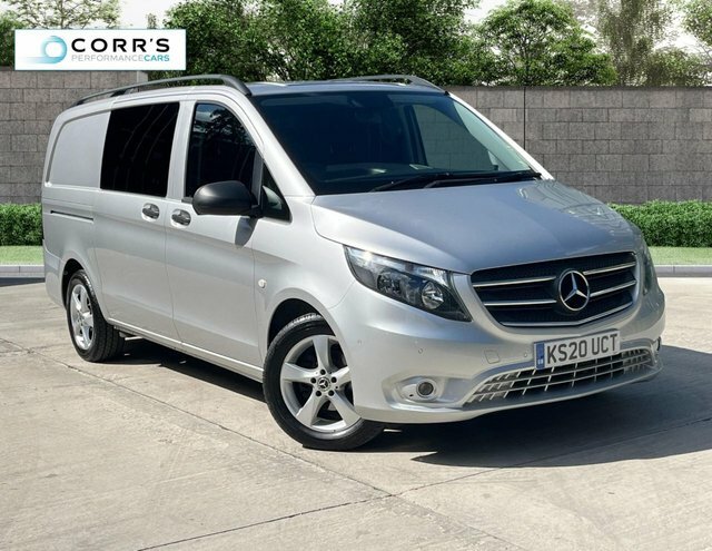 Mercedes-Benz Vito 2.1 116 Cdi Premium Crew Van Double Cab Silver