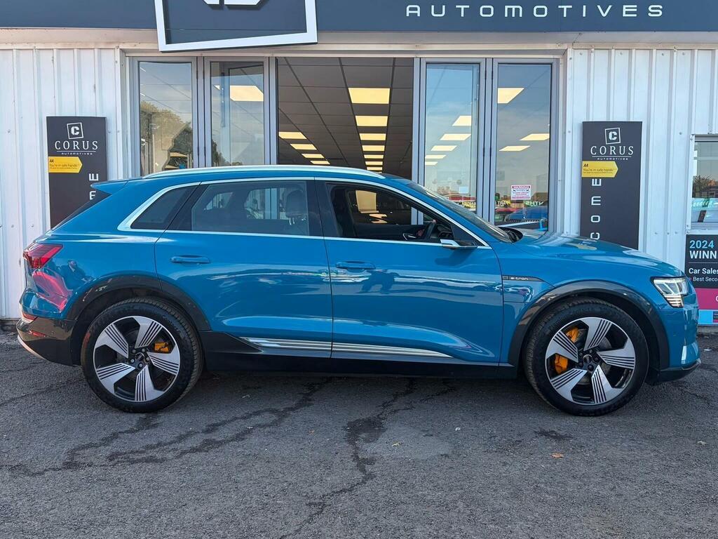 Audi E-tron Suv 55 Edition 1 Quattro 95Kwh 201919 LD19ZJY Blue #6