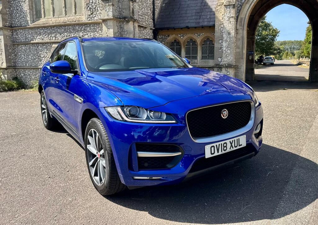 Jaguar F-Pace Suv 2.0 P250i R-sport Awd Euro 6 Ss 2 Blue