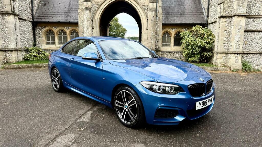 BMW 2 Series Gran Coupe Coupe 1.5 218I Gpf M Sport Euro 6 Ss 2019 YB19HYW Blue #6