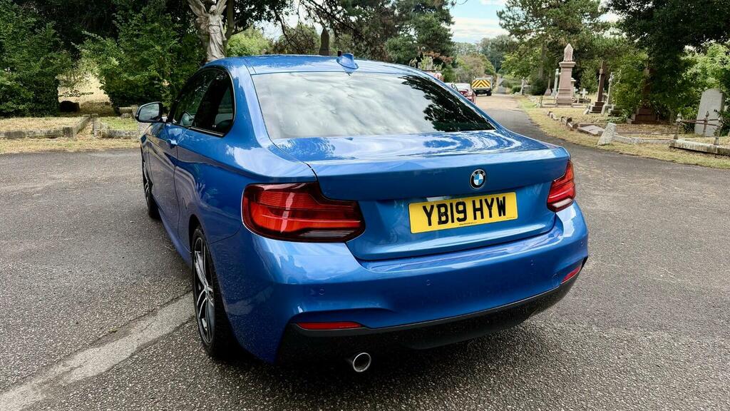 BMW 2 Series Gran Coupe Coupe 1.5 218I Gpf M Sport Euro 6 Ss 2019 YB19HYW Blue #4