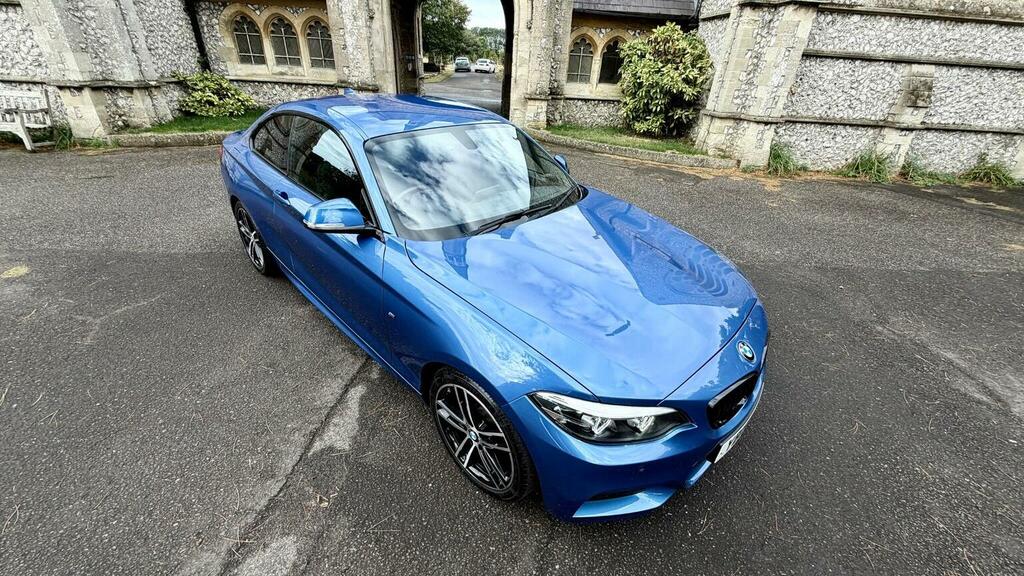 BMW 2 Series Gran Coupe Coupe 1.5 218I Gpf M Sport Euro 6 Ss 2019 YB19HYW Blue #2