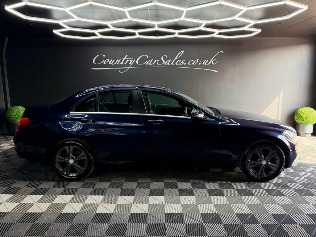 Mercedes-Benz C Class 2.0 C200 Se Saloon Euro 6 Ss Blue #2