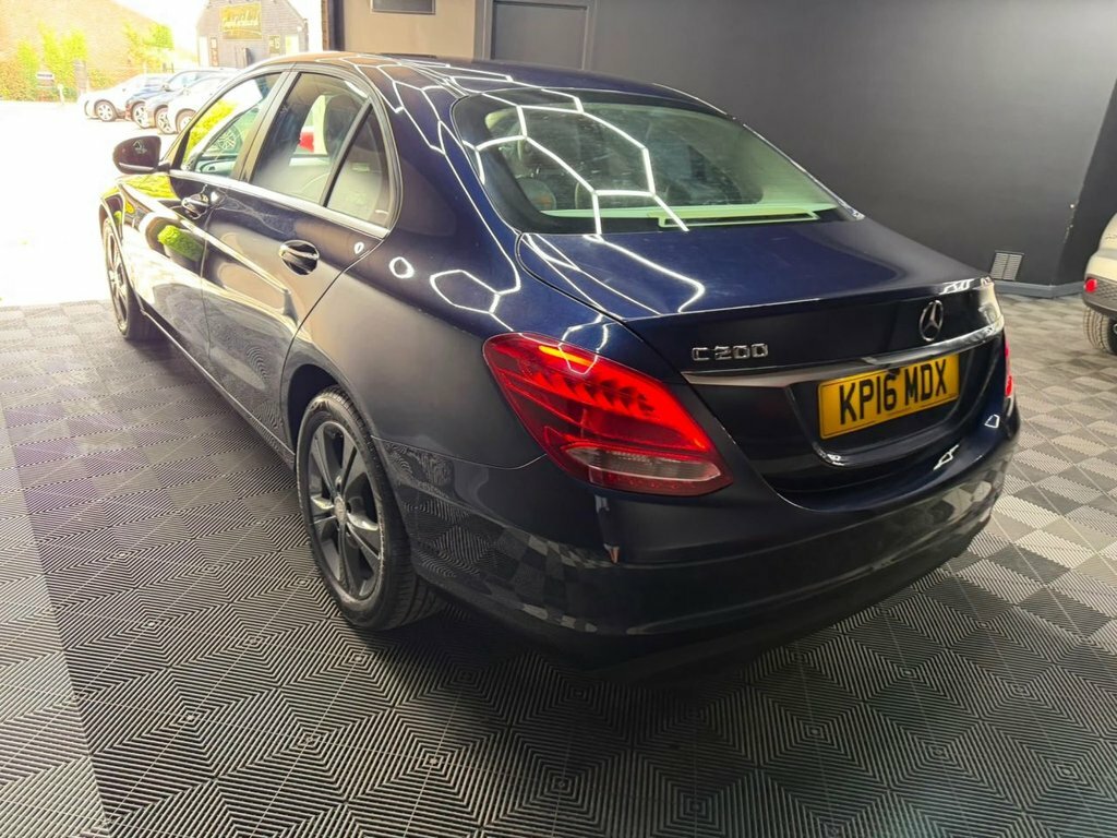 Mercedes-Benz C Class 2.0 C200 Se Saloon Euro 6 Ss Blue #3