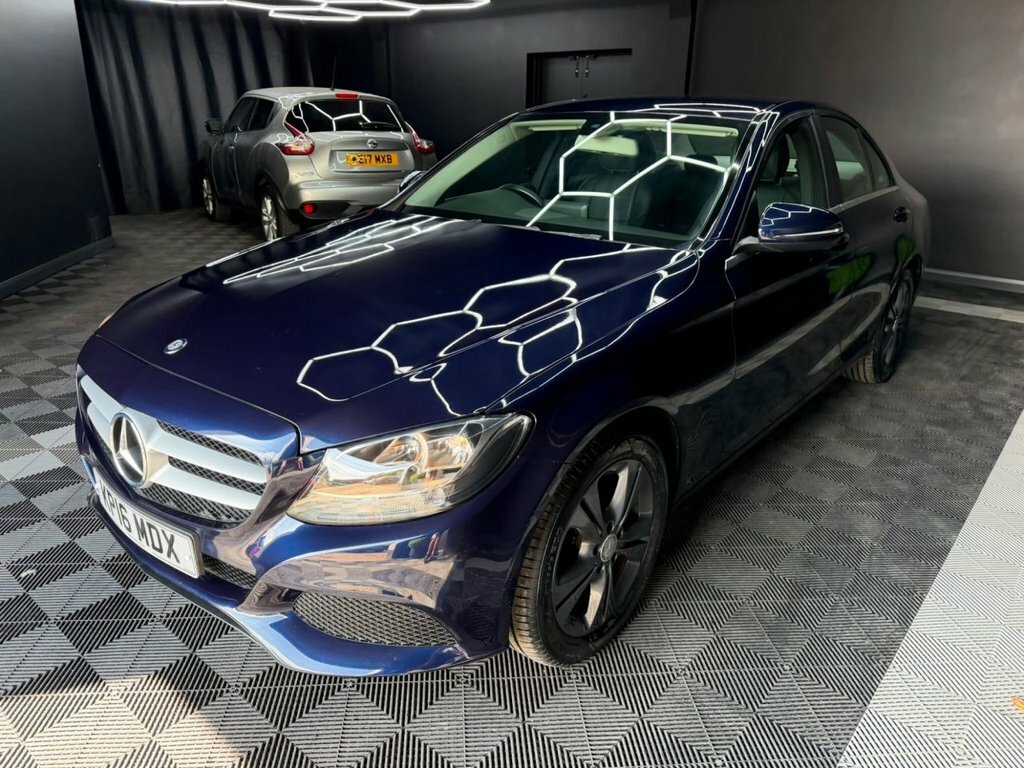 Mercedes-Benz C Class 2.0 C200 Se Saloon Euro 6 Ss Blue #4