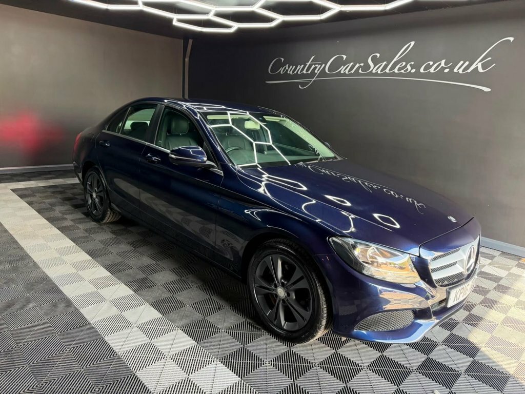 Mercedes-Benz C Class 2.0 C200 Se Saloon Euro 6 Ss Blue