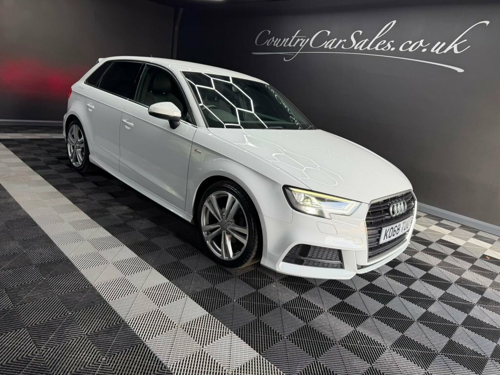 Audi A3 1.6 Tdi 30 S Line Sportback S Tronic Eu White