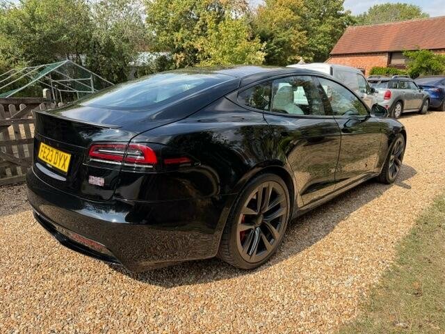 Tesla Model S Tri Motor Plaid 4Wde FE23DYX Black #2
