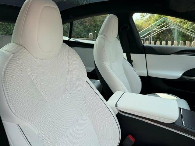 Tesla Model S Tri Motor Plaid Hatchback 4Wde White #10