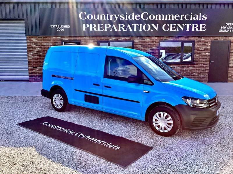 Volkswagen Caddy Maxi 2.0 Tdi Bluemotion Tech 102Ps Startline Van - 2016 Blue #3