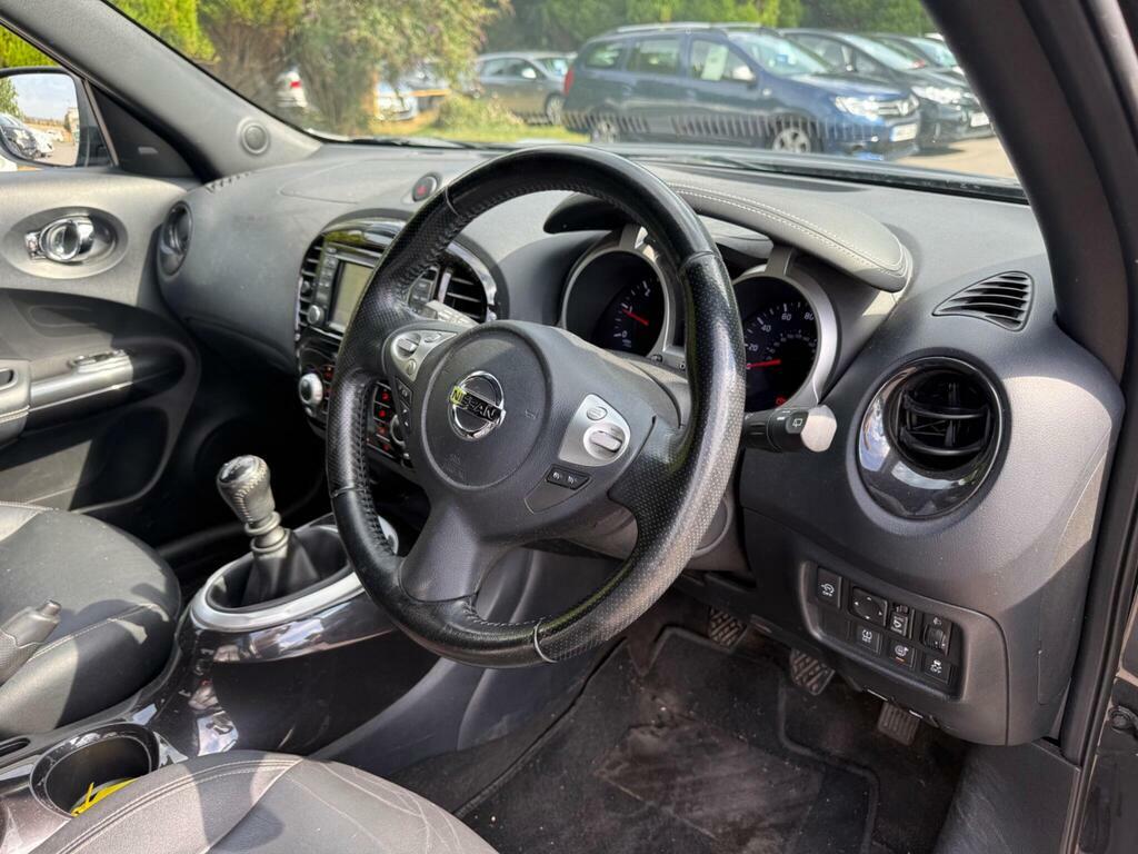 Nissan Juke 1.6 N-tec Euro 5 White #11