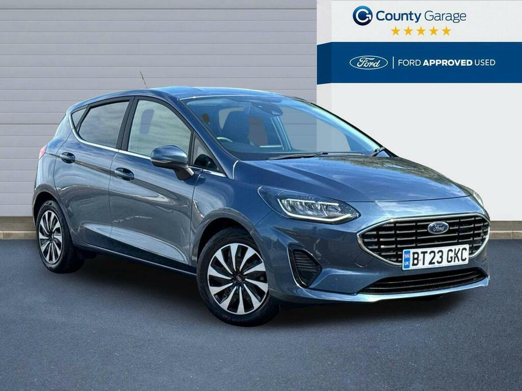 Ford Fiesta 1.0T Ecoboost Titanium Hatchback Blue