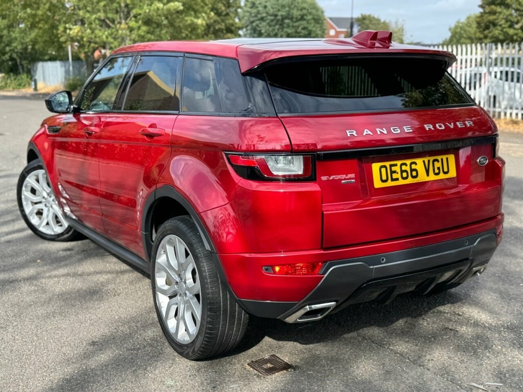 Land Rover Range Rover Evoque 2L Hse Dynamic OE66VGU Red #5