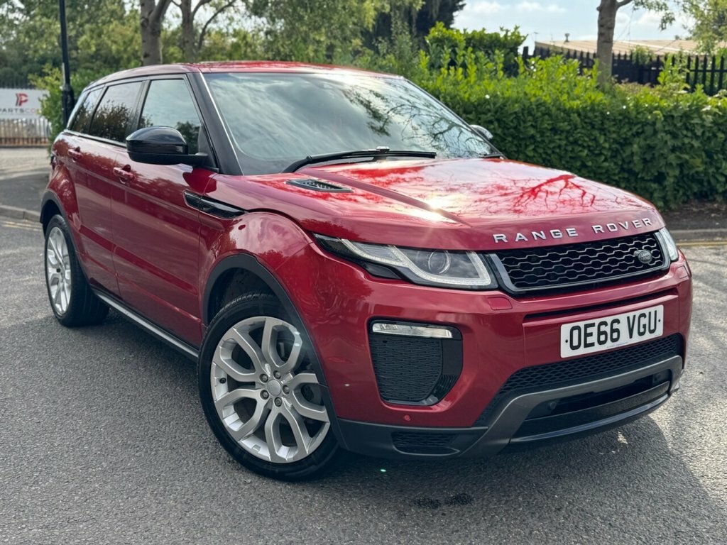 Land Rover Range Rover Evoque 2L Hse Dynamic OE66VGU Red