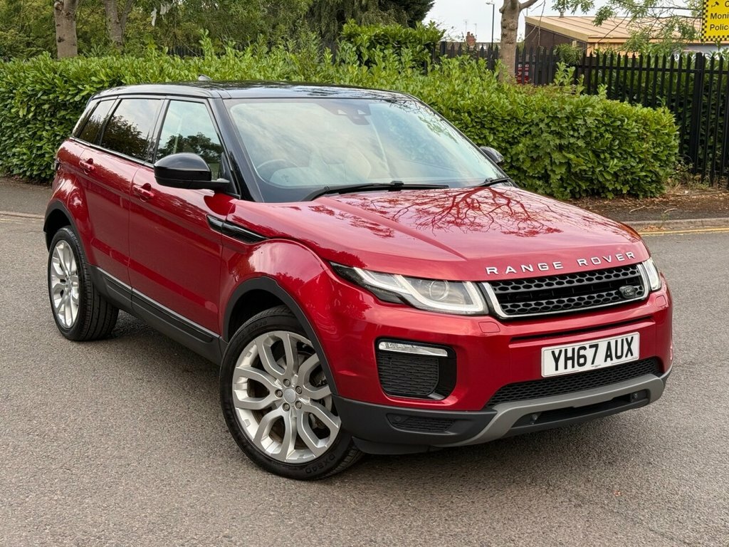 Land Rover Range Rover Evoque 2L Se Tech YH67AUX Red