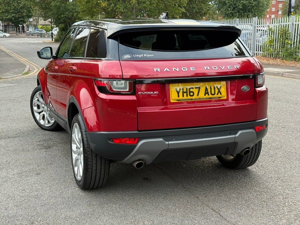 Land Rover Range Rover Evoque 2L Se Tech YH67AUX Red #5