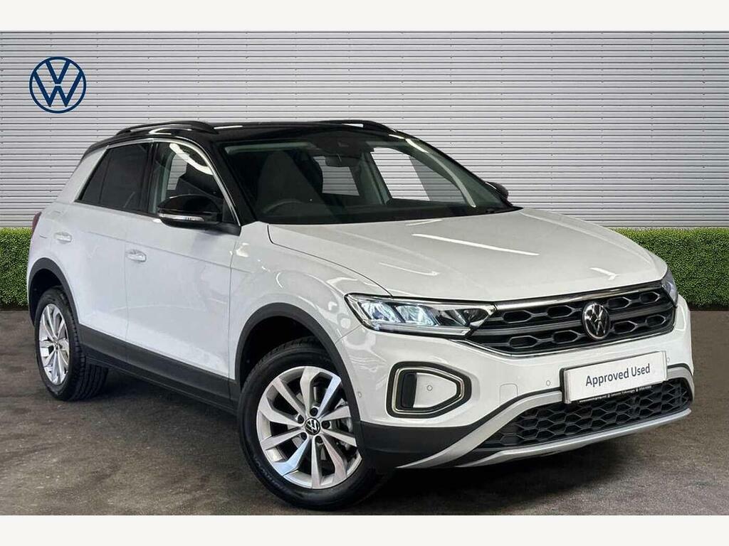 Volkswagen T-Roc 1.5 Tsi Match Dsg Euro 6 Ss White