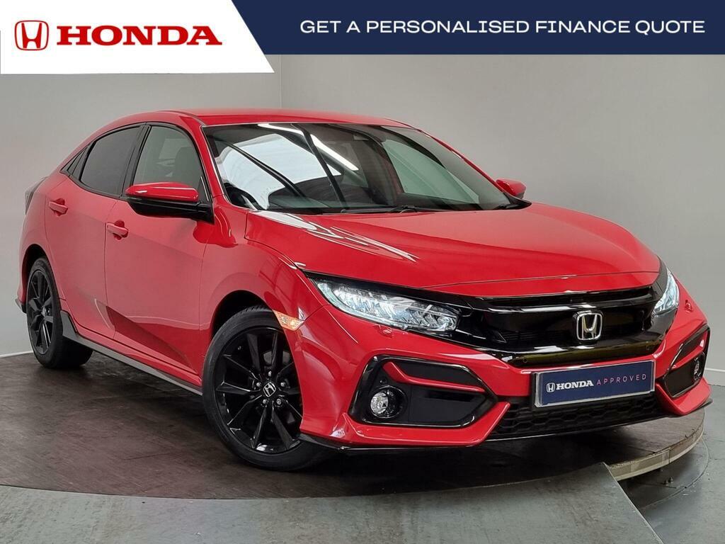 Honda Civic 1.5 Vtec Turbo Sport Euro 6 Ss Red