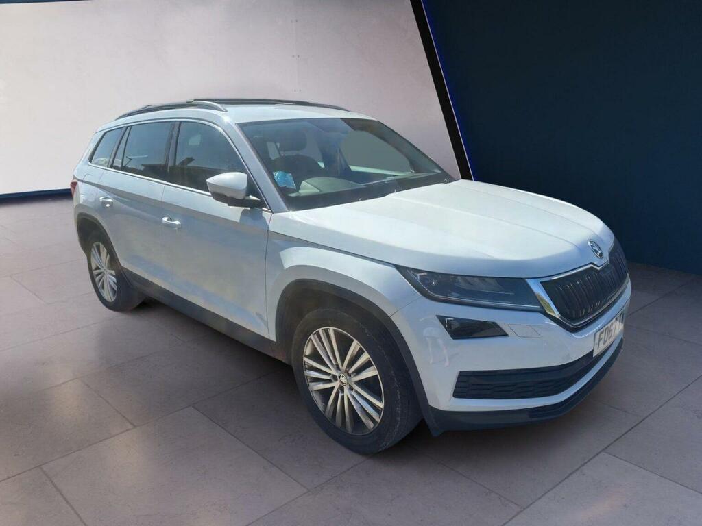 Skoda Kodiaq 1.4 Tsi Act Se L Dsg Euro 6 Ss 7 Seat White