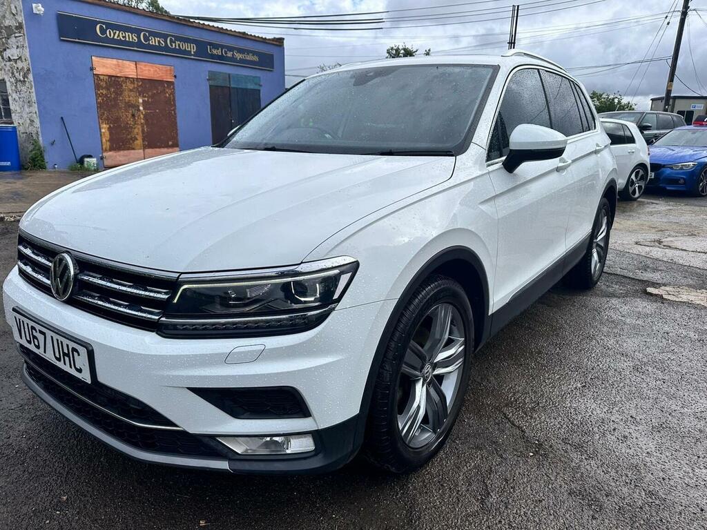Volkswagen Tiguan 2.0 Tdi Sel Dsg Euro 6 Ss VU67UHC White #4