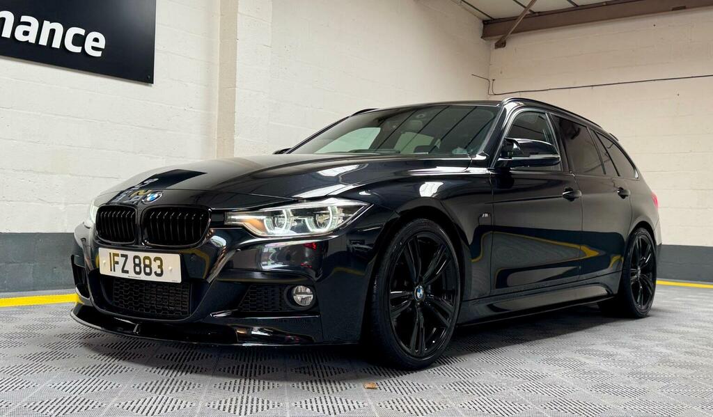 BMW 3 Series 3.0 330D M Sport Touring Euro 6 S S Black #5