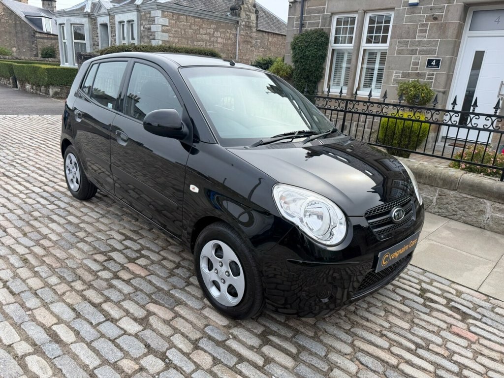 Kia Picanto Hatchback Black #4