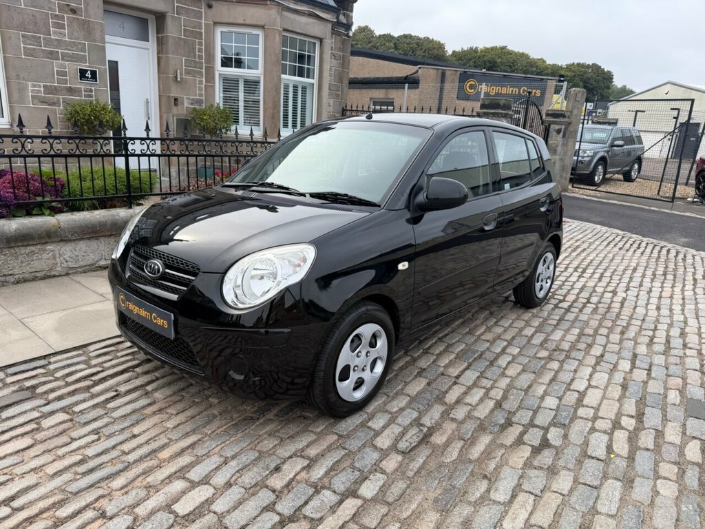 Kia Picanto Hatchback Black #5