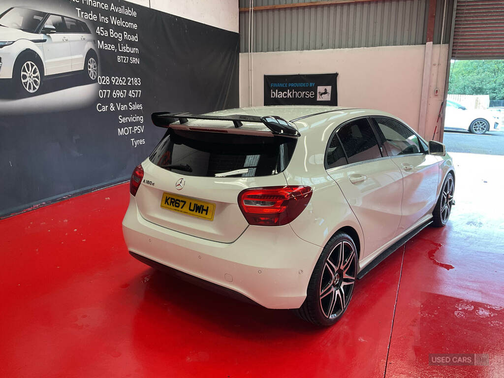 Mercedes-Benz A Class A180d Se Executive KR67UWH White #4