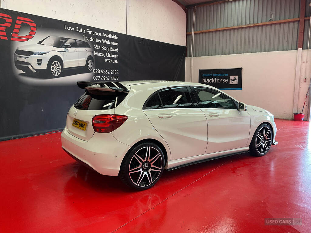 Mercedes-Benz A Class A180d Se Executive KR67UWH White #3